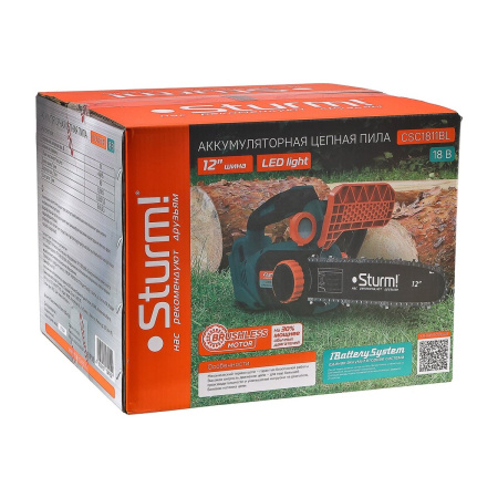 Электропила цепная Sturm! CSC1811BL