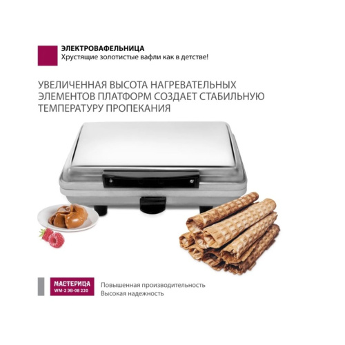 Вафельница Мастерица WM-2 ЭВ-0,8/220