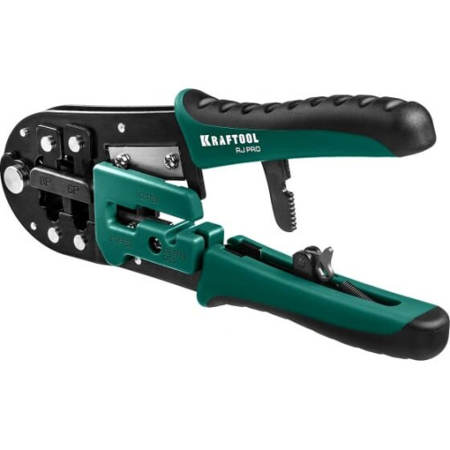 Кримпер Kraftool RJ-Pro 22698 универсальный, RJ45, RJ11/RJ12