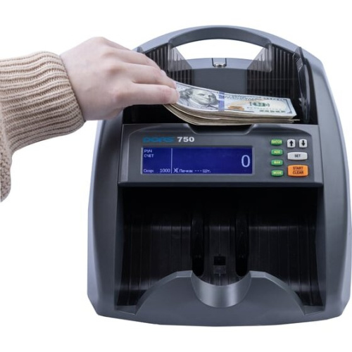 Счетчик банкнот Dors 750 RUS2 SYS-052631 мультивалютный