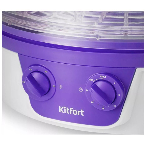 Сушка для фруктов и овощей Kitfort КТ-1935-1 5под белый