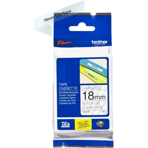 Картридж ленточный Brother TZE-141 TZE141 для Brother P-Touch