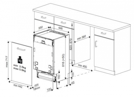 Встраиваемая посудомоечная машина Beko BDIS15020