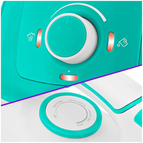 Парогенератор Kitfort КТ-9120-3 белый/бирюзовый