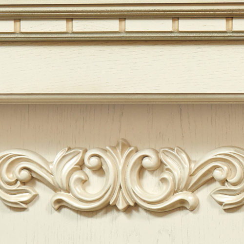 Портал каминный из МДФ RealFlame Marseille Luxe 24 белый, белый дуб