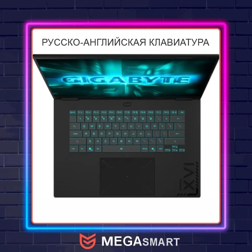 16" Gigabyte Gaming A16 GA63H 3WHK3KZ894SD Black