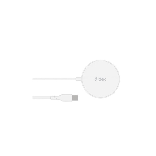 Беспроводное ЗУ TTEC 2KS29B AirCharger M+ MagSafe Wireless Charger White