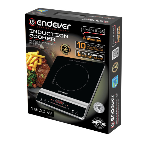 Настольная плитка Endever Skyline IP-65 черный