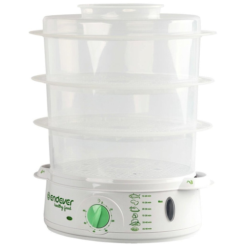 Пароварка Endever Vita-175, белый