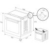 Электрический духовой шкаф Hotpoint FE8 831 JSC BL черный