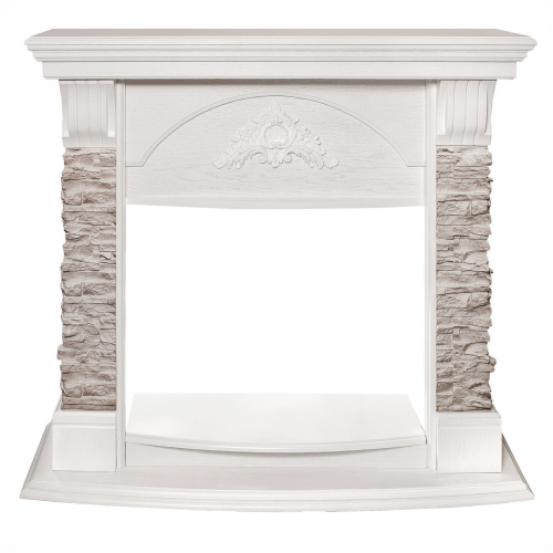 Портал каминный из МДФ RealFlame Athena GR белый