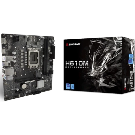 Материнская плата Biostar H610MS