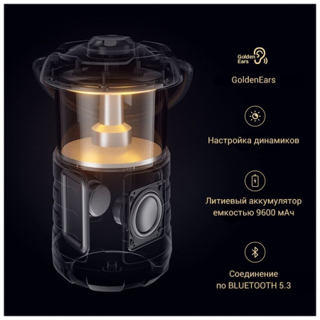 Бепроводная колонка MIFA WildCamping S2120-BK черный