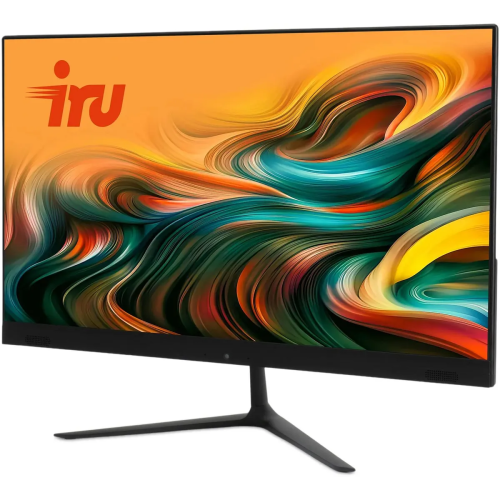 Моноблок IRU P231 (1971903) 23.8" Full HD Cel N4020 (3.6) 8Gb SSD256Gb noOS GbitEth WiFi BT 120W Cam черный