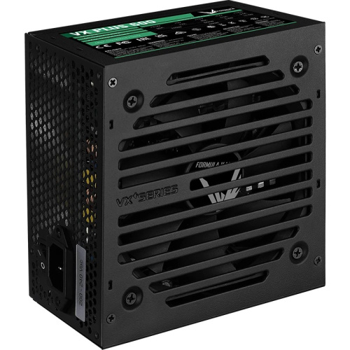 Блок питания FORMULA VX Plus 600 (4711401661665) ATX12V 2.3 600W APFC 12cm fan 24pin 1x(4+4)pin 2xPCIe(6+2) 3xMolex 1xFDD 4xSATA