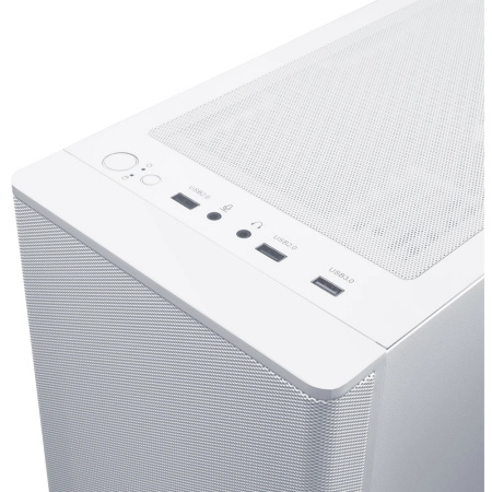 Корпус XASTRA A300 0F-WH White ATX/Mesh/ full-size TG / no fans