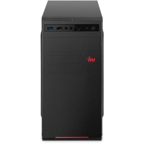ПК iRU Planio 310H6SEV (2110730) Intel Celeron G6900, DDR4 8ГБ, 256ГБ(SSD), Intel UHD Graphics 710, FreeDOS, черный