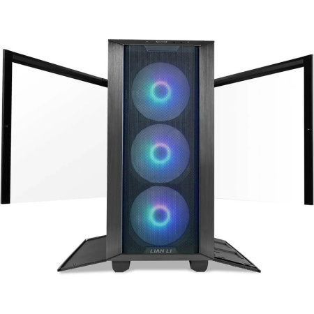 Корпус Lian Li Lancool III RGB (G99.LAN3RX.10R) / Black / Mid-Tower, TG / 3x 140mm ARGB + 1x 140mm non LED fans inc.