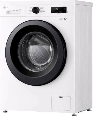 Стиральная машина LG F2Y1WS6W класс: A загр.фронтальная макс.:6.5кг белый инвертер
