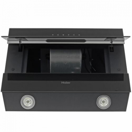 Вытяжка наклонная Haier HVX-W692GBA черный/серебристый