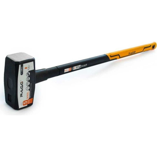 Кувалда с фиберглассовой рукояткой VIRA Rage 908000