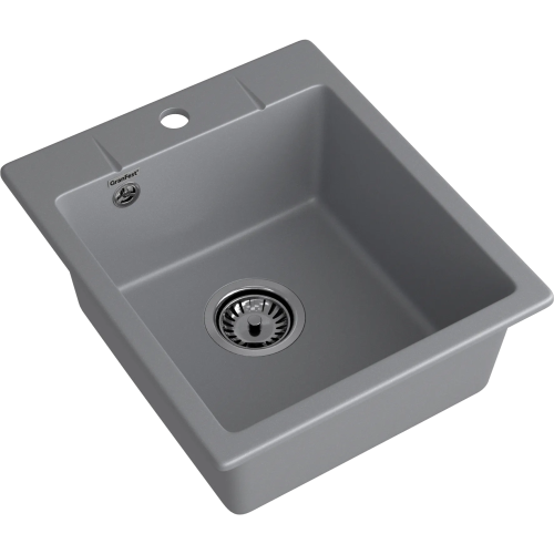 Кухонная мойка GRANFEST Urban 242 dark gray