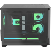 Корпус Formula Crystal U2M Floe, mATX, Mini-Tower, без БП, черный