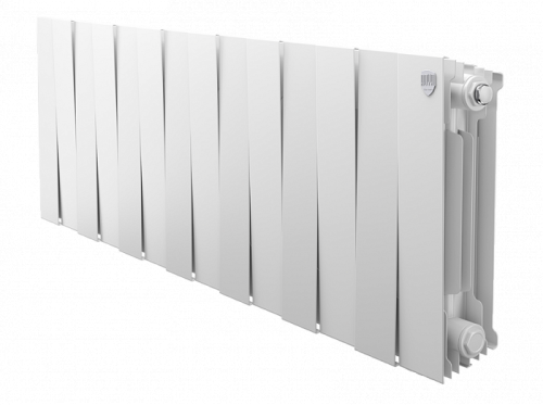 Биметаллический радиатор отопления  Royal Thermo Pianoforte 300 14 Секций Bianco Traffico