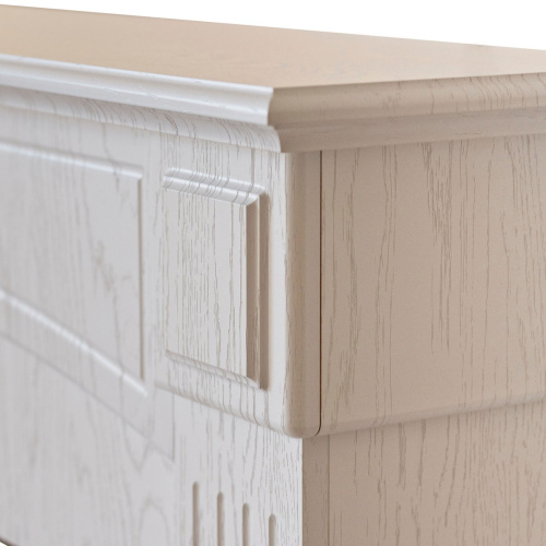 Электрокамин RealFlame Carolina 24/25,5 WT бьянко с очагом Sparta 25,5 LED