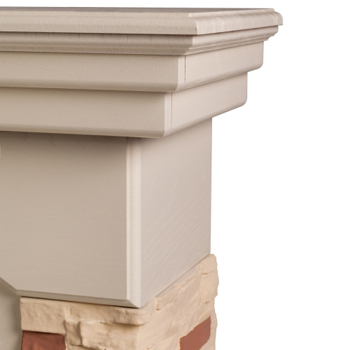 Электрокамин RealFlame Neapolis WT айвори с очагом Eugene