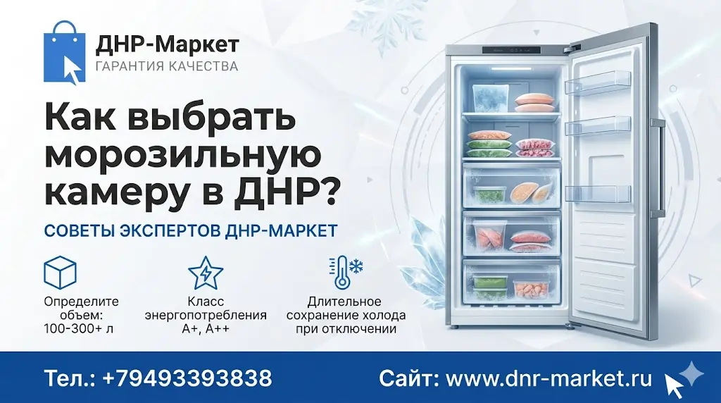 Морозильные камеры ДНР